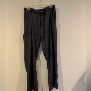 Large grey scrub pants